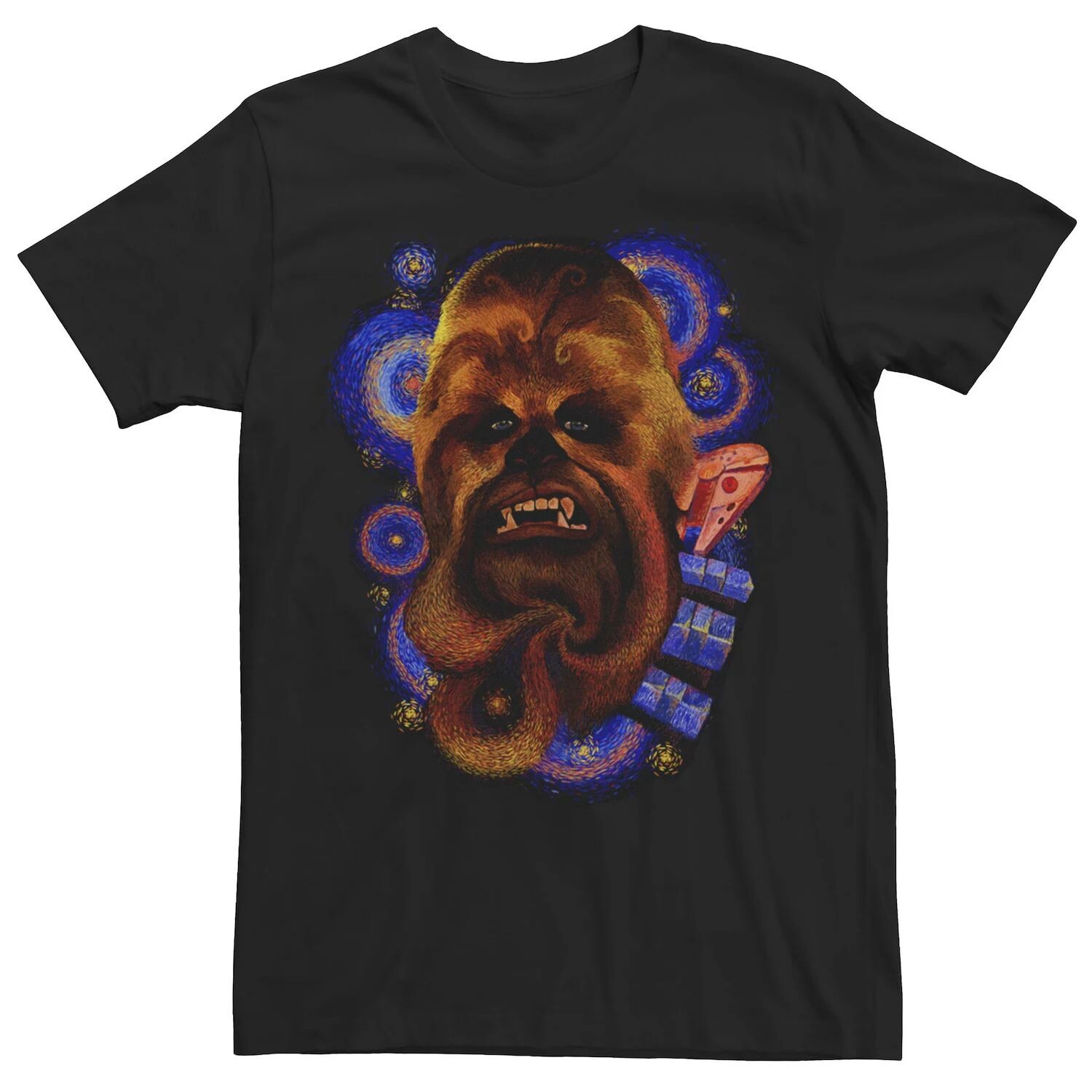 Мужская футболка с рисунком Van Gogh Chewbacca Star Wars
Мужская футболка с рисунком Van Gogh Chewbacca Star Wars