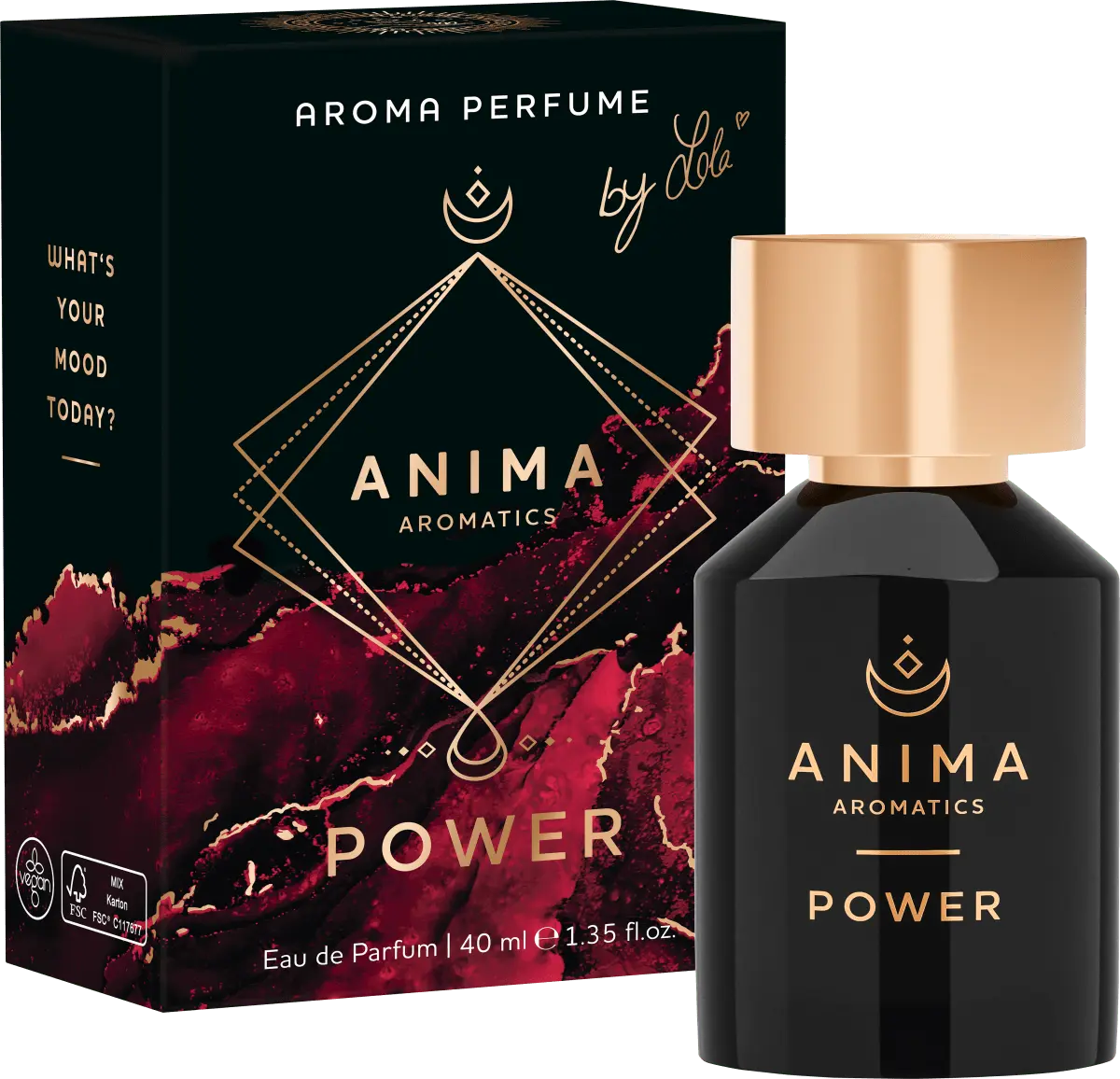 Power by Lola парфюмированная вода 40 мл Anima Aromatics 
Power by Lola парфюмированная вода 40 мл Anima Aromatics