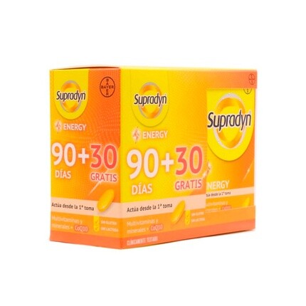 Supradyn Energy Tablets 90 таблеток + 30 таблеток в подарок
Supradyn Energy Tablets 90 таблеток + 30 таблеток в подарок