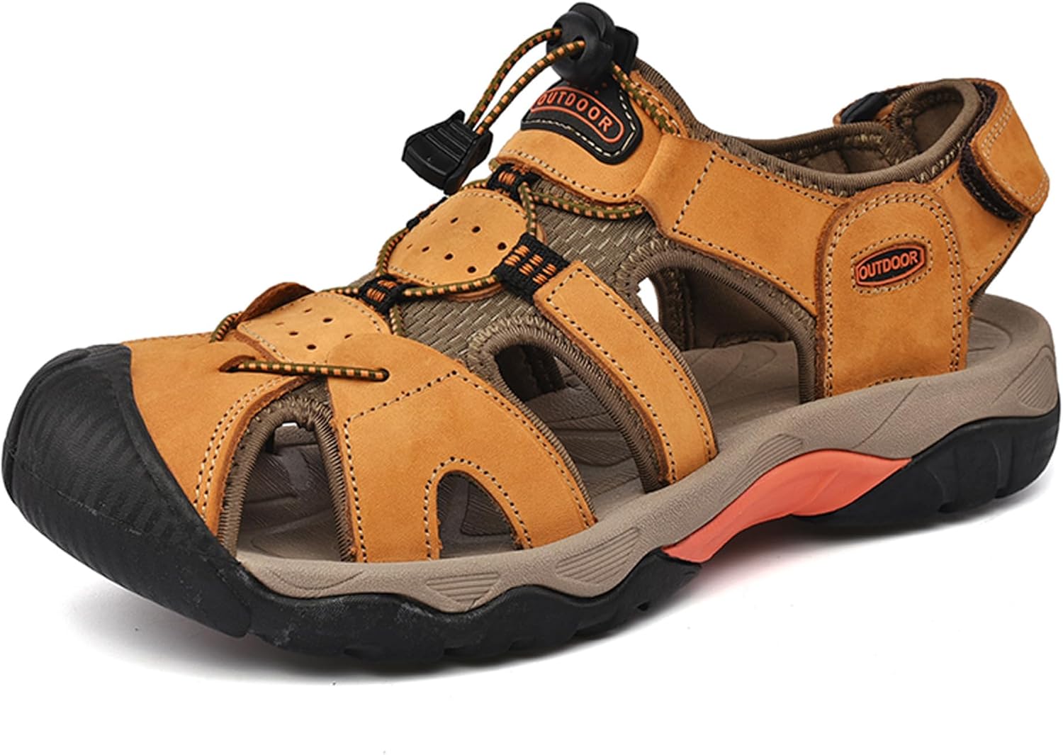 Мужские кожаные сандалии для походов Мужские спортивные сандалии Открытые походные сандалии с закрытым носком Кожаные легкие спортивные сандалии для треккинга Повседневные сандалии Водонепроницаемые обувь Vtiao, оранжевый
Мужские кожаные сандалии для походов Мужские спортивные сандалии Открытые походные сандалии с закрытым носком Кожаные легкие спортивные сандалии для треккинга Повседневные сандалии Водонепроницаемые обувь Vtiao, оранжевый