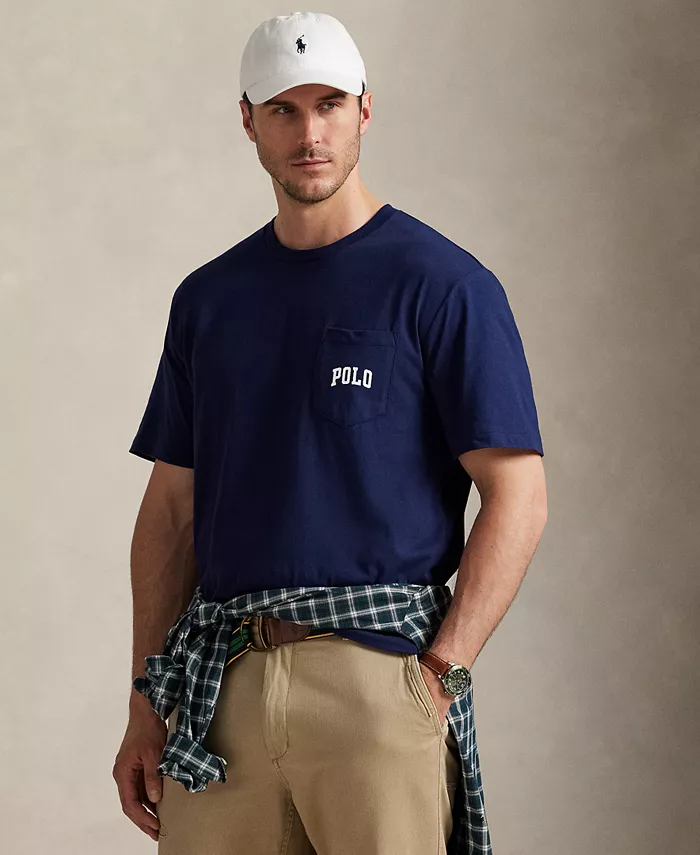 Мужская футболка Polo Bear с принтом, размеры Big & Tall Polo Ralph Lauren, синий
Мужская футболка Polo Bear с принтом, размеры Big & Tall Polo Ralph Lauren, синий