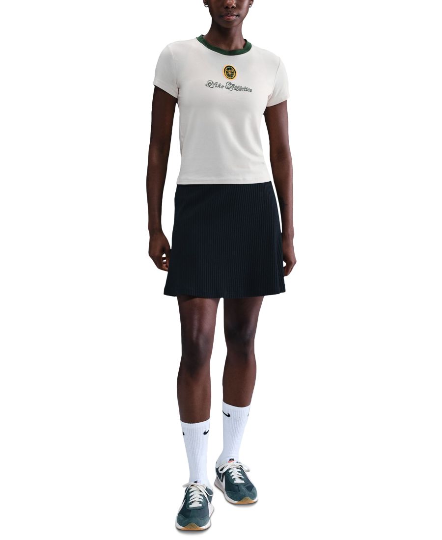 Женская укороченная трикотажная футболка Sportswear Chill Knit Slim Nike, Lt Orewood Brn/fir/fir, Коричневый, Женская укороченная трикотажная футболка Sportswear Chill Knit Slim Nike, Lt Orewood Brn/fir/fir
Женская укороченная трикотажная футболка Sportswear Chill Knit Slim Nike, Lt Orewood Brn/fir/fir, Коричневый, Женская укороченная трикотажная футболка Sportswear Chill Knit Slim Nike, Lt Orewood Brn/fir/fir