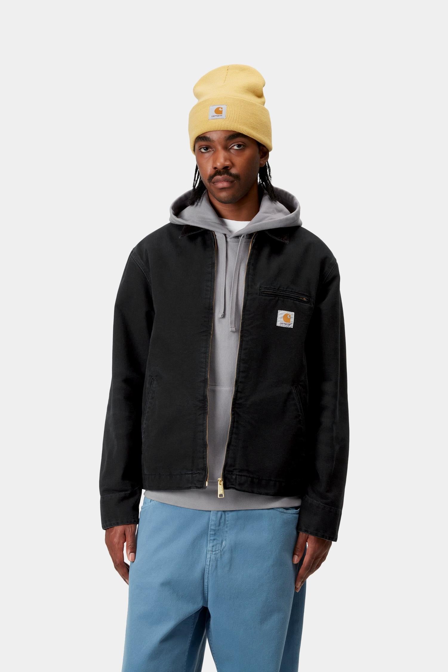 Куртка Detroit (весенняя) из канваса Dearborn (Stone, 100% органический хлопок) Carhartt, черный
Куртка Detroit (весенняя) из канваса Dearborn (Stone, 100% органический хлопок) Carhartt, черный