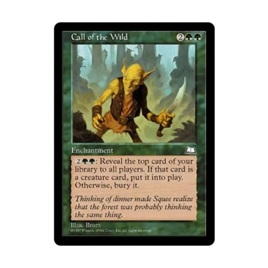 CCG Зов предков (клавиша R), MTG - Weatherlight
CCG Зов предков (клавиша R), MTG - Weatherlight