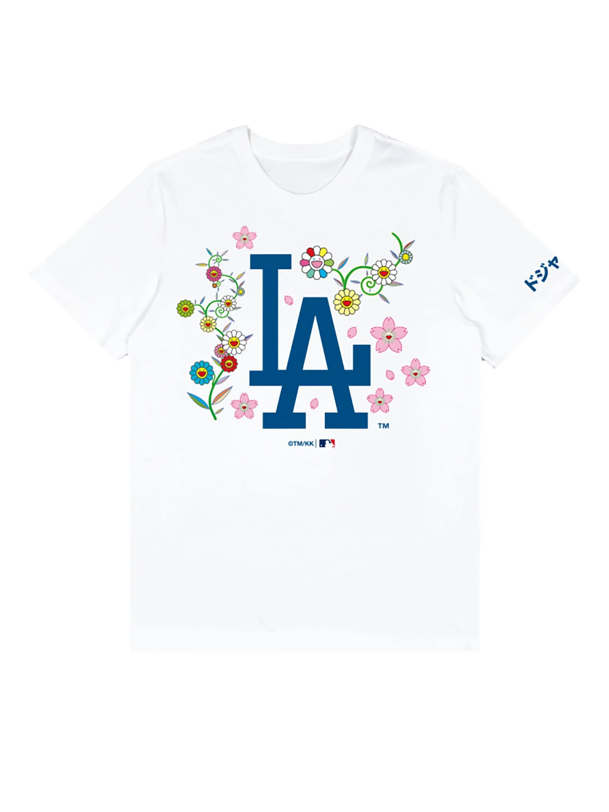 Футболка с цветочным принтом из коллаборации с LA Dodgers Takashi Murakami, белый
Футболка с цветочным принтом из коллаборации с LA Dodgers Takashi Murakami, белый