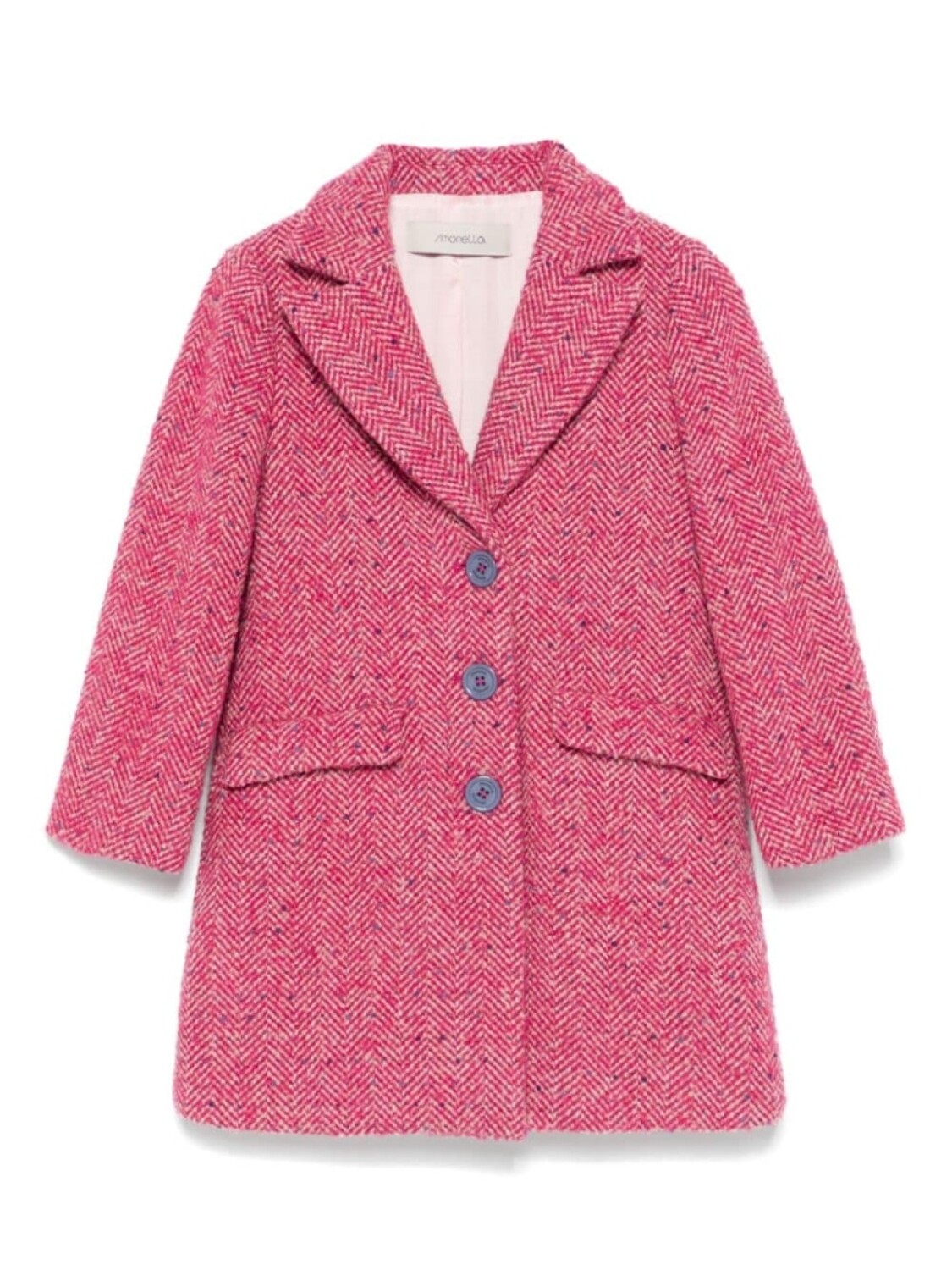 Simonetta пальто с узором в елочку, розовый
Simonetta пальто с узором в елочку, розовый