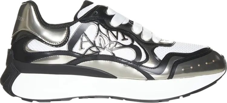 Кроссовки Alexander McQueen Sprint Runner 'White Silver', серебряный, Серый, Кроссовки Alexander McQueen Sprint Runner 'White Silver', серебряный
Кроссовки Alexander McQueen Sprint Runner 'White Silver', серебряный, Серый, Кроссовки Alexander McQueen Sprint Runner 'White Silver', серебряный