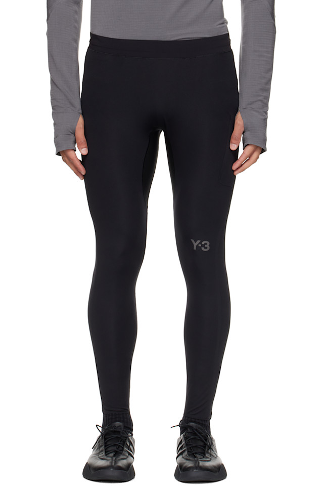 Беговые леггинсы Y-3, черный
Беговые леггинсы Y-3, черный