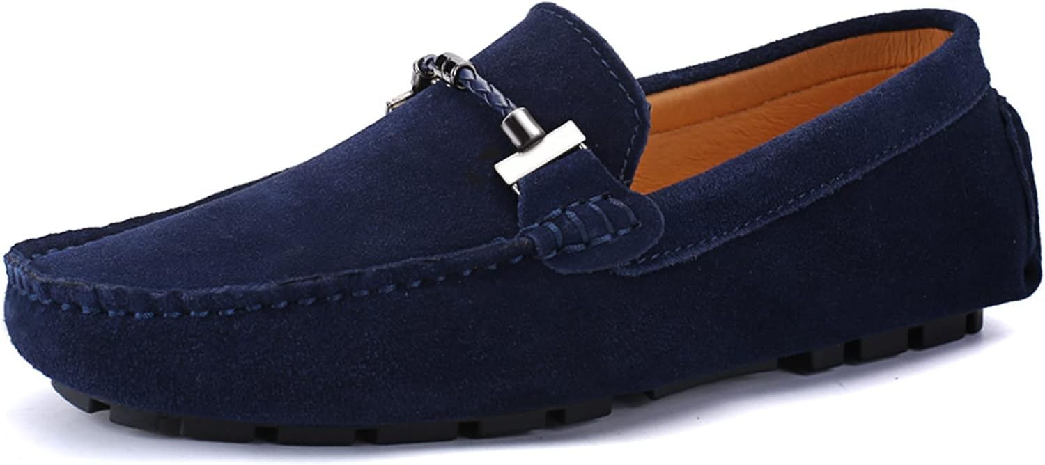 Мужские лоферы DCZTELG Penny, повседневные слипоны, мокасины для торжеств, комфортные ботинки и прогулок на лодке, синий
Мужские лоферы DCZTELG Penny, повседневные слипоны, мокасины для торжеств, комфортные ботинки и прогулок на лодке, синий