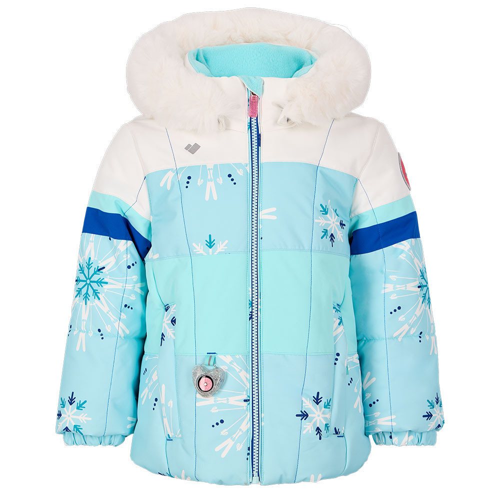 Утепленная лыжная куртка Obermeyer Kaizen с искусственным мехом (для маленьких девочек), Skiflake Blue
Утепленная лыжная куртка Obermeyer Kaizen с искусственным мехом (для маленьких девочек), Skiflake Blue