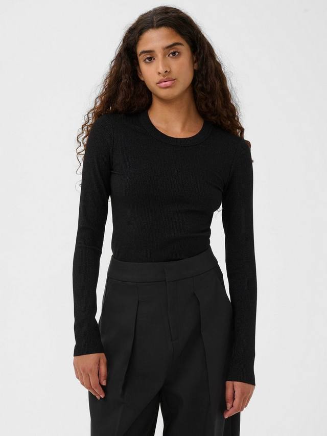 Топ с длинными рукавами Dagna Sparkle InWear, Black Glitter
Топ с длинными рукавами Dagna Sparkle InWear, Black Glitter