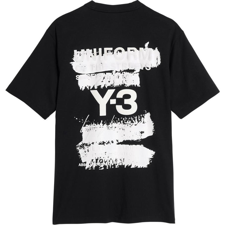 Футболка Y 3 с принтом Y-3, черный
Футболка Y 3 с принтом Y-3, черный