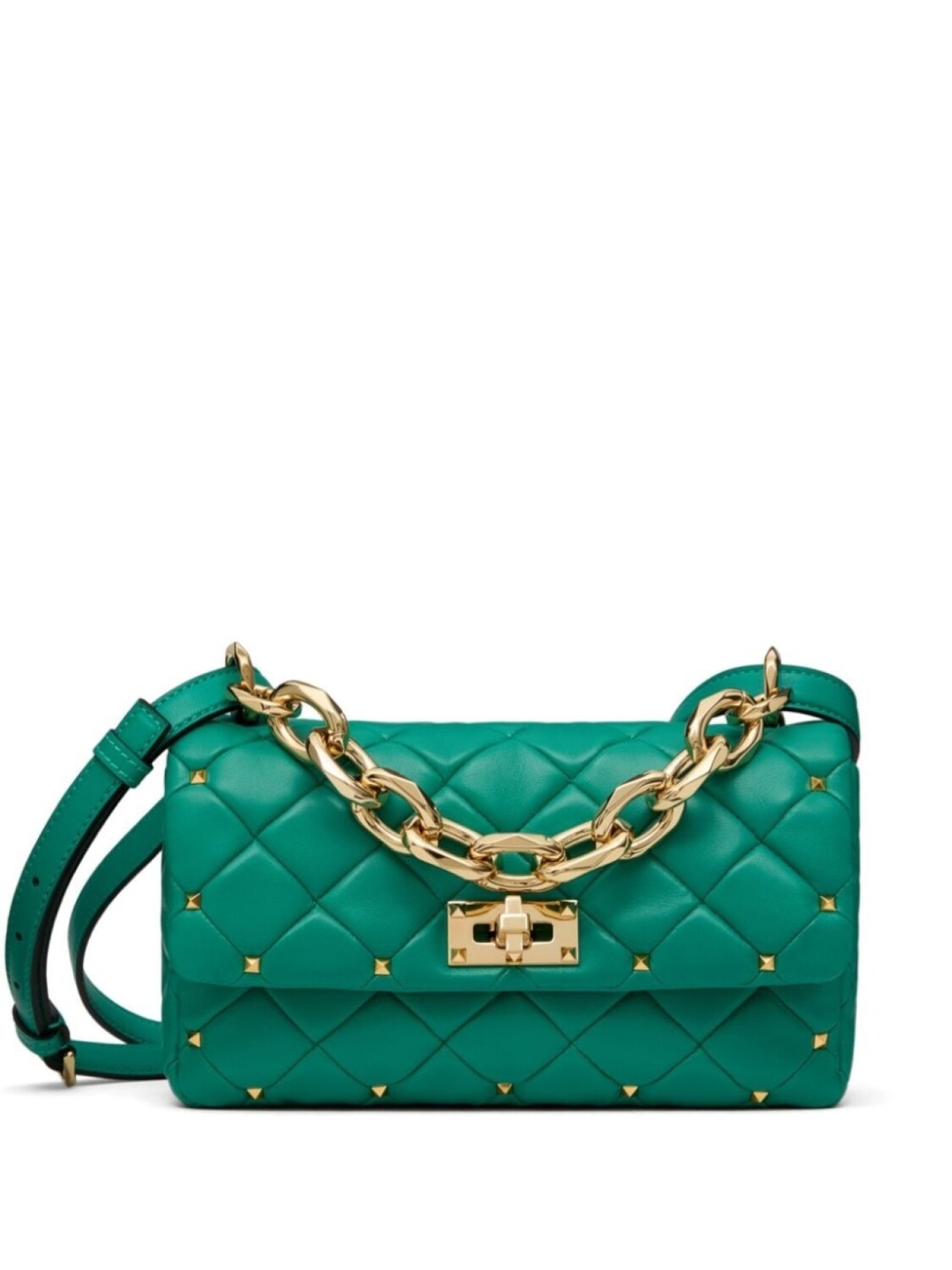 Valentino Garavani сумка через плечо Rockstud Spike, зеленый
Valentino Garavani сумка через плечо Rockstud Spike, зеленый