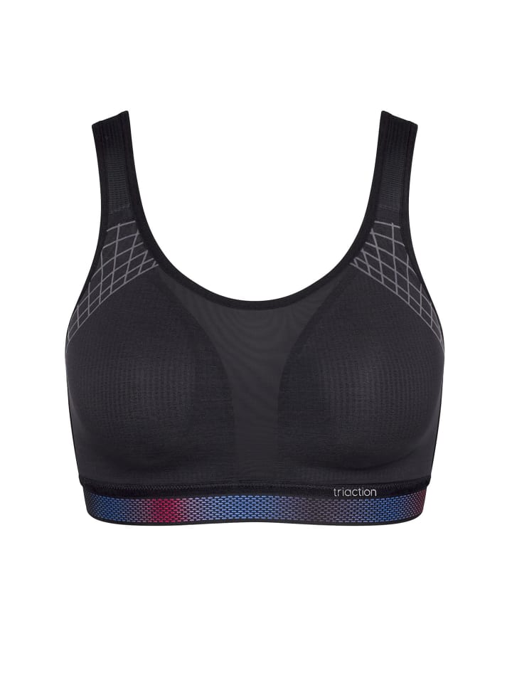 Triumph Спортивный бюстгальтер Triaction Cardio Flow черного цвета
Triumph Спортивный бюстгальтер Triaction Cardio Flow черного цвета