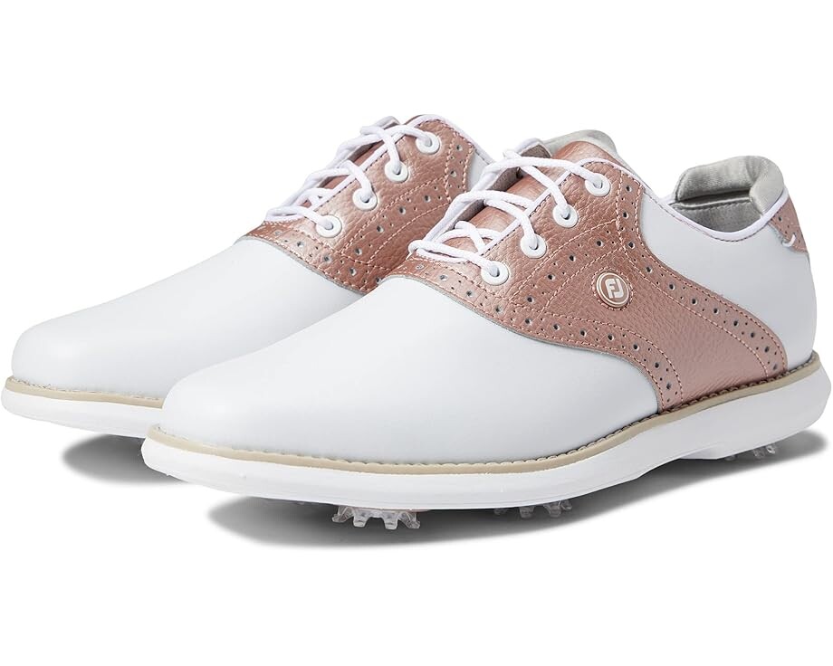 Кроссовки FootJoy Traditions Golf Shoes - Previous Season Style, цвет White/Rose
Кроссовки FootJoy Traditions Golf Shoes - Previous Season Style, цвет White/Rose