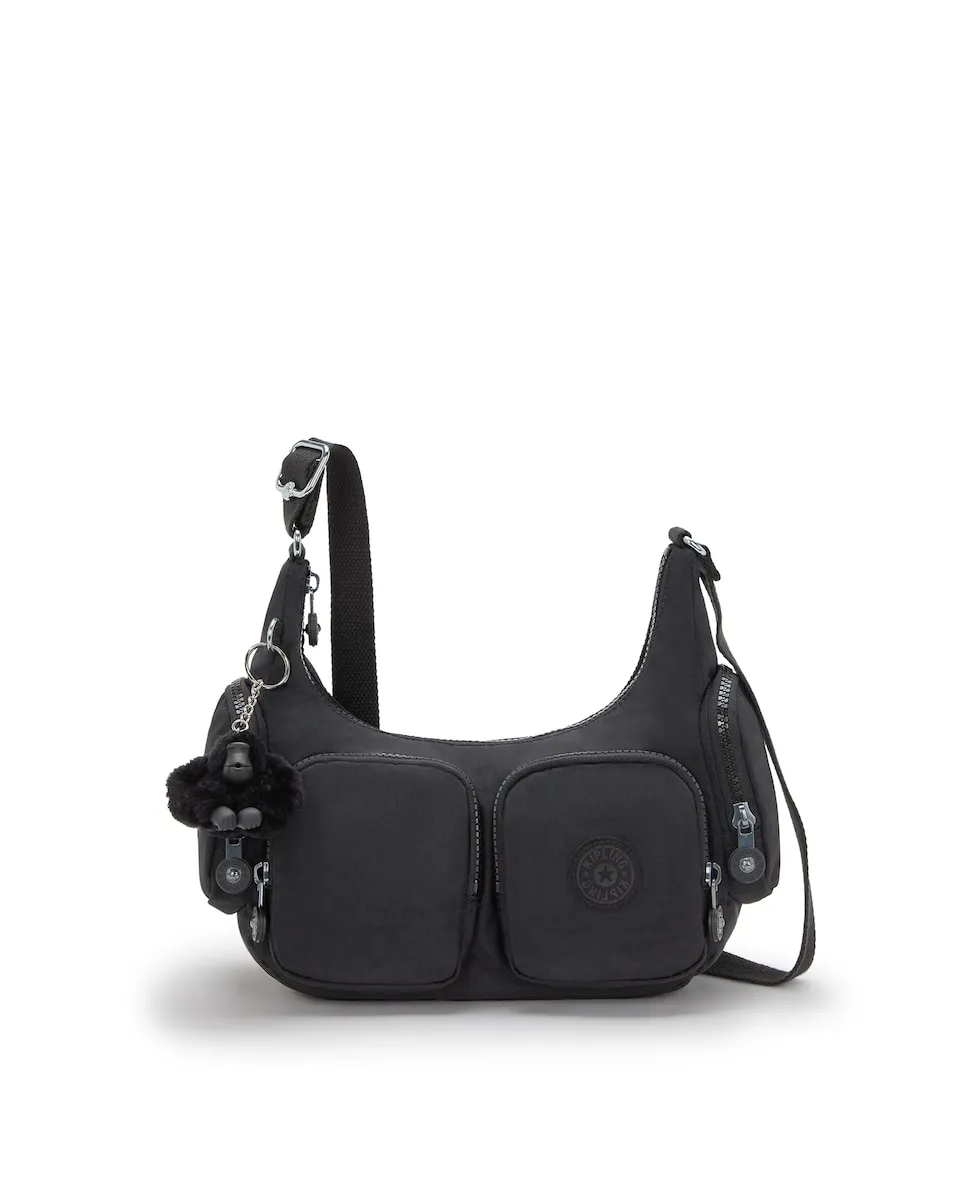 Маленькая женская сумка через плечо черного цвета Kipling, черный
Маленькая женская сумка через плечо черного цвета Kipling, черный
