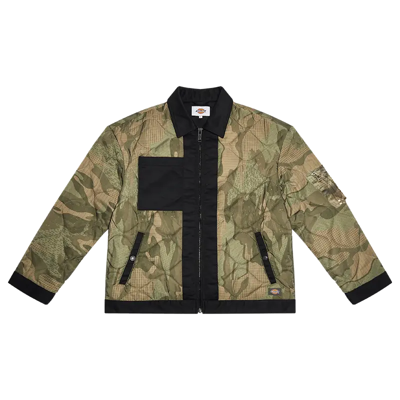 Стеганая куртка унисекс армейский зеленый камуфляж Dickies, зеленый
Стеганая куртка унисекс армейский зеленый камуфляж Dickies, зеленый