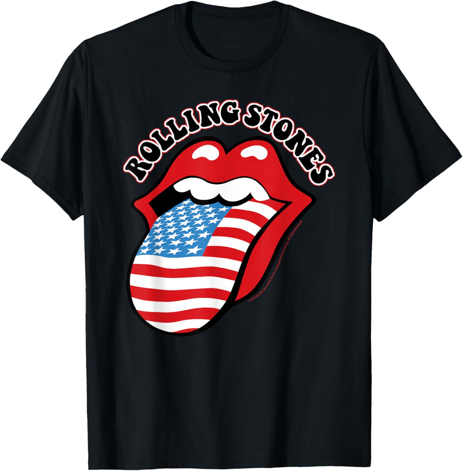 Официальная винтажная американская футболка Rolling Stones с изображением языка, черная The Rolling Stones
Официальная винтажная американская футболка Rolling Stones с изображением языка, черная The Rolling Stones