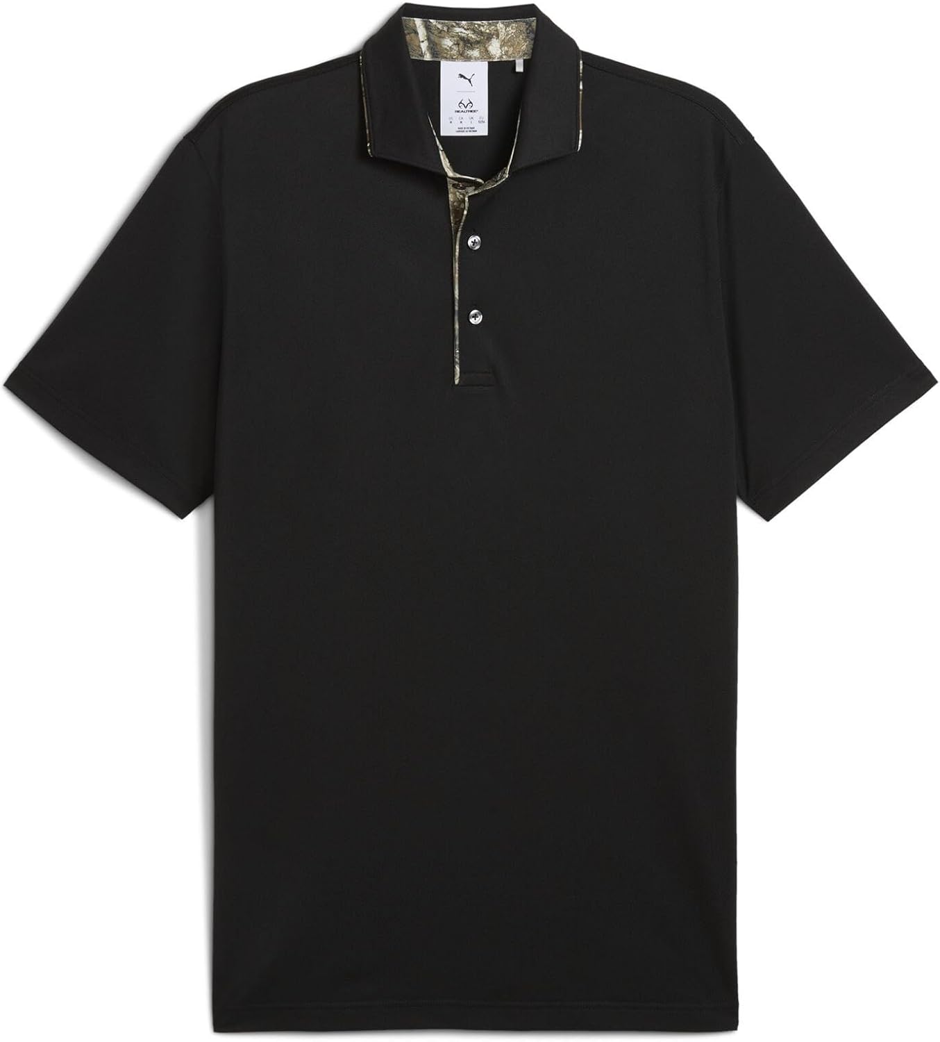 Мужская поло-рубашка для гольфа PUMA x REALTREE TIPPED, черный
Мужская поло-рубашка для гольфа PUMA x REALTREE TIPPED, черный