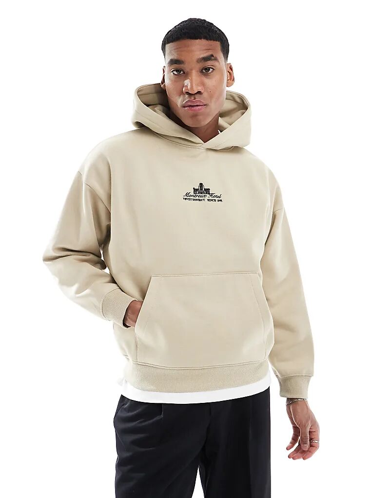 Толстовка с капюшоном Montreux с принтом на спине бежевого цвета Pull&Bear
Толстовка с капюшоном Montreux с принтом на спине бежевого цвета Pull&Bear