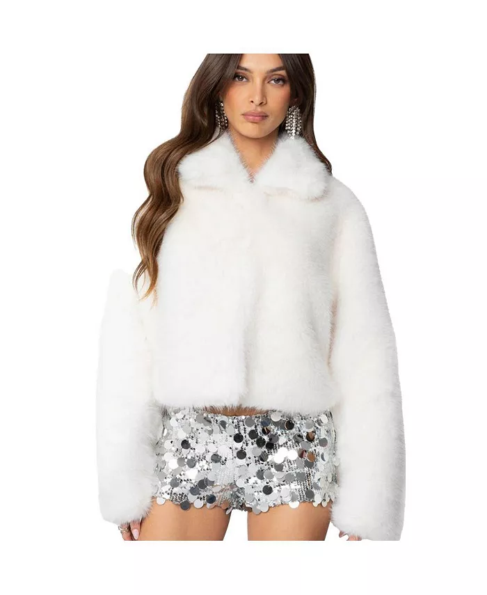 Женская укороченная куртка Nathalie из искусственного меха Edikted, белый
Женская укороченная куртка Nathalie из искусственного меха Edikted, белый