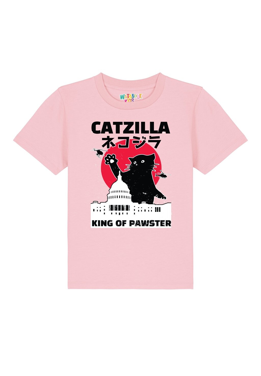 Футболка с принтом CATZILLA Watapparel, цвет cotton pink
Футболка с принтом CATZILLA Watapparel, цвет cotton pink
