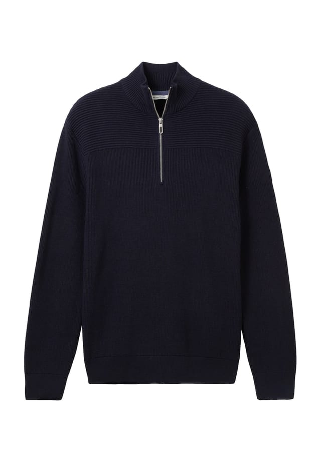 Свитер хлопковый водолазка Tom Tailor, цвет 13160 knitted nav
Свитер хлопковый водолазка Tom Tailor, цвет 13160 knitted nav