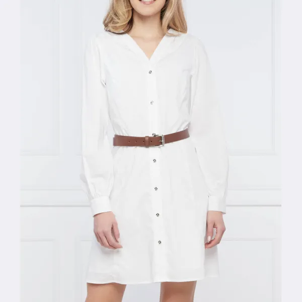 Платье с поясом Michael Kors, белый
Платье с поясом Michael Kors, белый