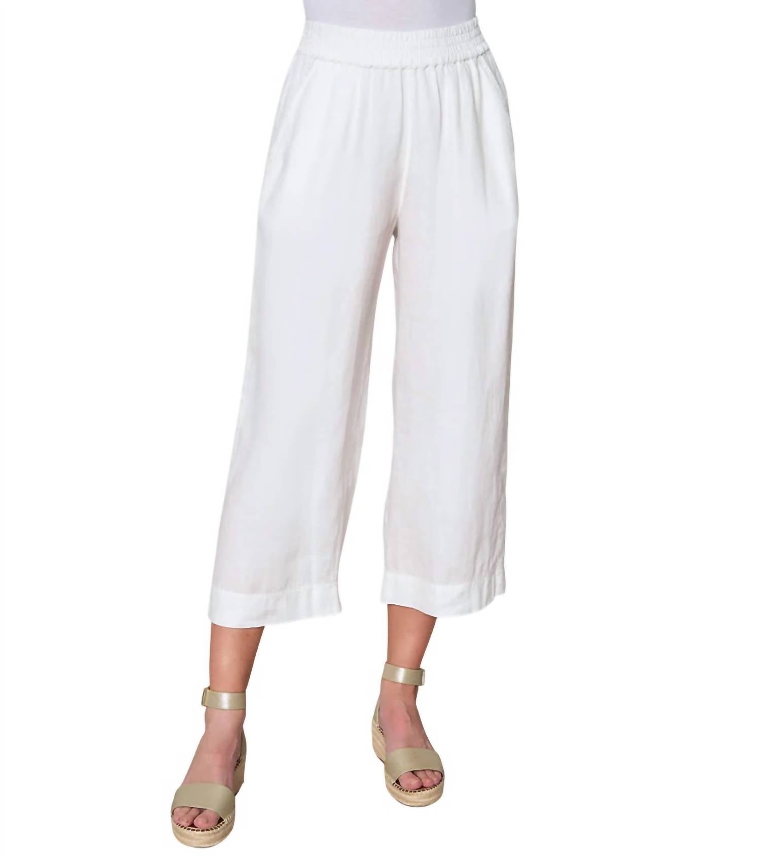 Брюки City в нежно-белом цвете Stella Carakasi
Брюки City в нежно-белом цвете Stella Carakasi