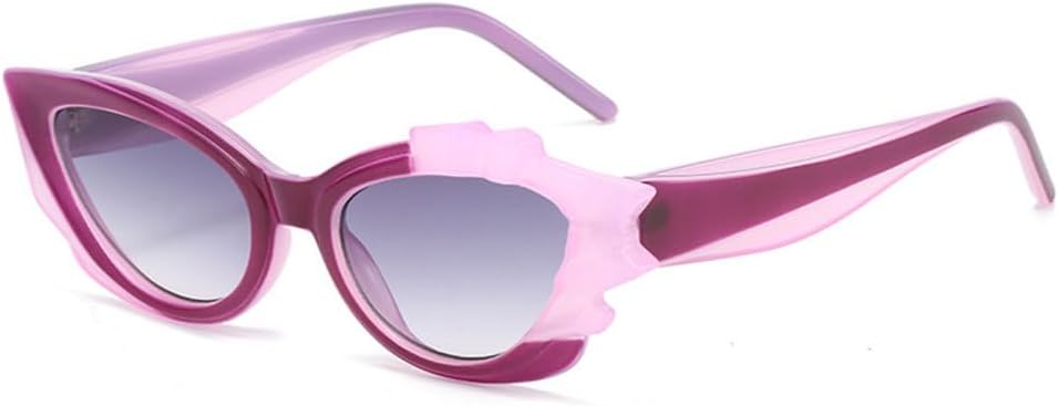 Модные солнцезащитные очки «кошачий глаз» для женщин, роскошные, в маленькой оправе, оранжевые, трендовые женские очки с защитой от УФ-излучения UV400 LJTJTAV, Purple-gray
Модные солнцезащитные очки «кошачий глаз» для женщин, роскошные, в маленькой оправе, оранжевые, трендовые женские очки с защитой от УФ-излучения UV400 LJTJTAV, Purple-gray