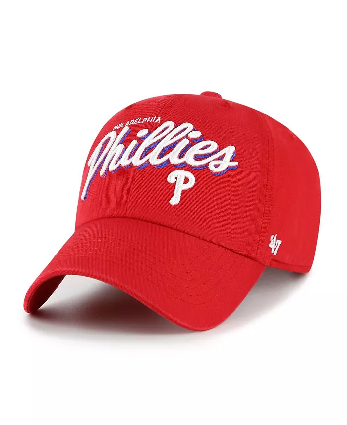 Женская красная регулируемая кепка Philadelphia Phillies Ariana Clean Up '47 Brand
Женская красная регулируемая кепка Philadelphia Phillies Ariana Clean Up '47 Brand