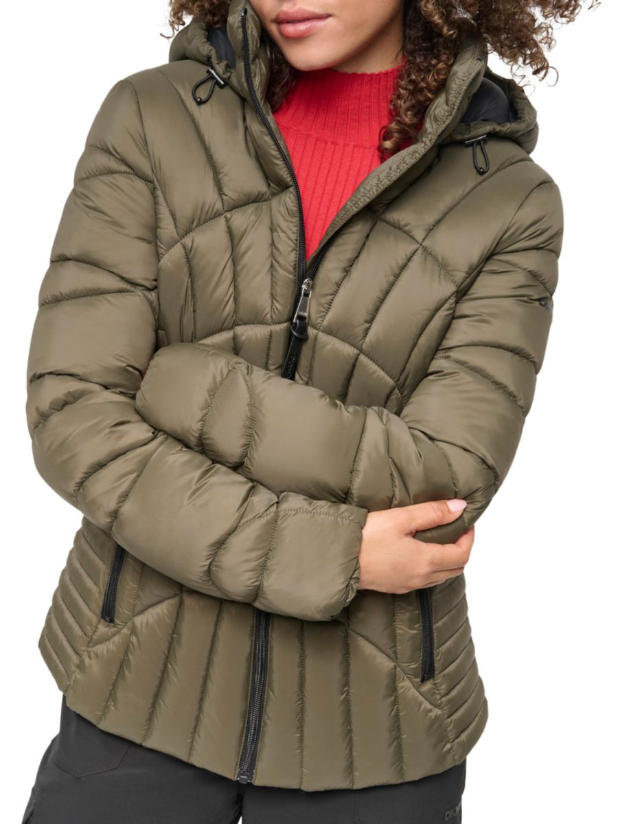 Складная стеганая куртка Missy с капюшоном DKNY, цвет Loden
Складная стеганая куртка Missy с капюшоном DKNY, цвет Loden