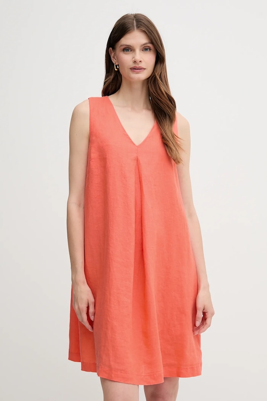 Льняное платье United Colors Of Benetton, оранжевый
Льняное платье United Colors Of Benetton, оранжевый
