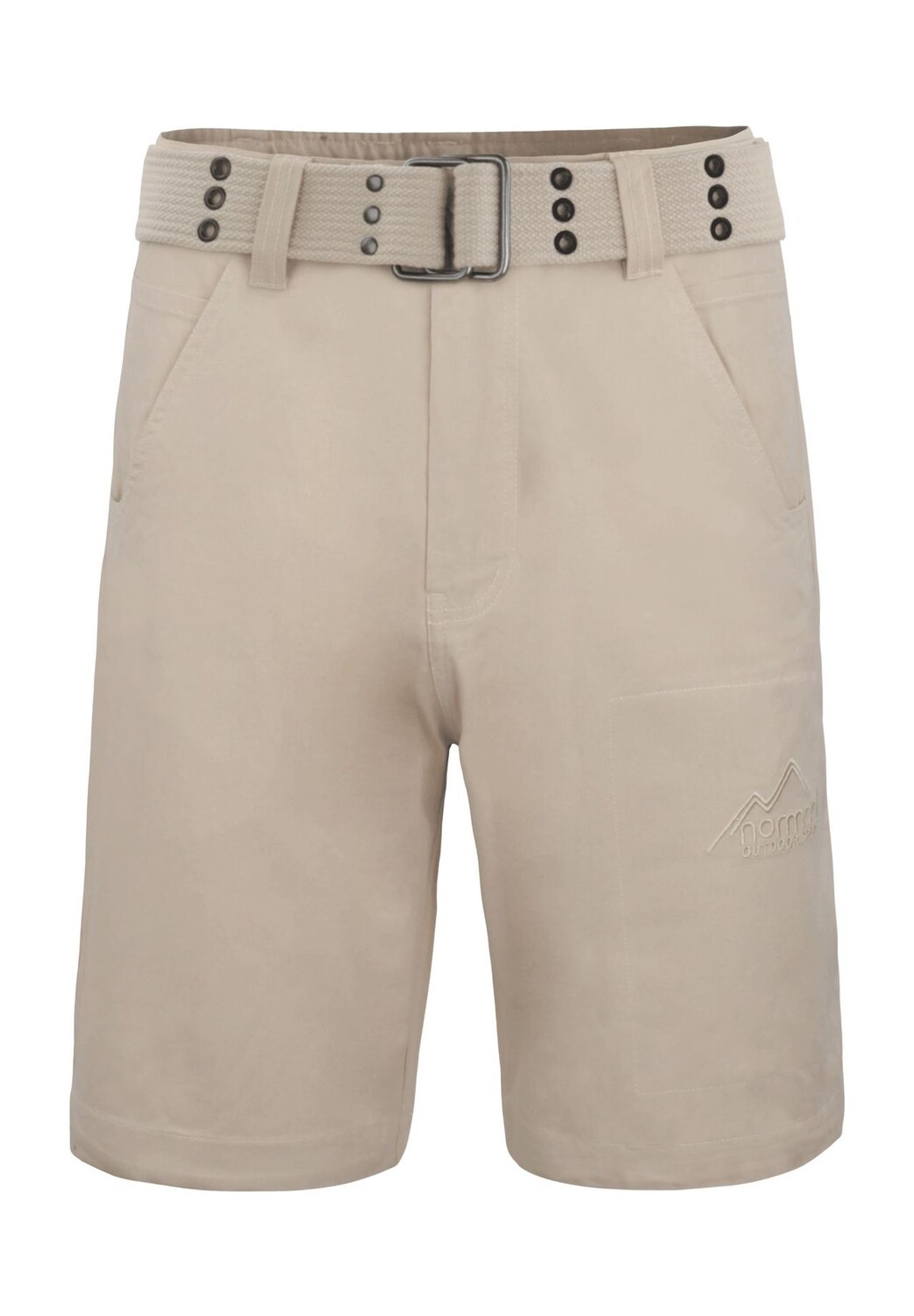 Шорты-чиносы «Гоби» с поясом «Такла-Макан» normani, хаки 
Шорты-чиносы «Гоби» с поясом «Такла-Макан» normani, хаки