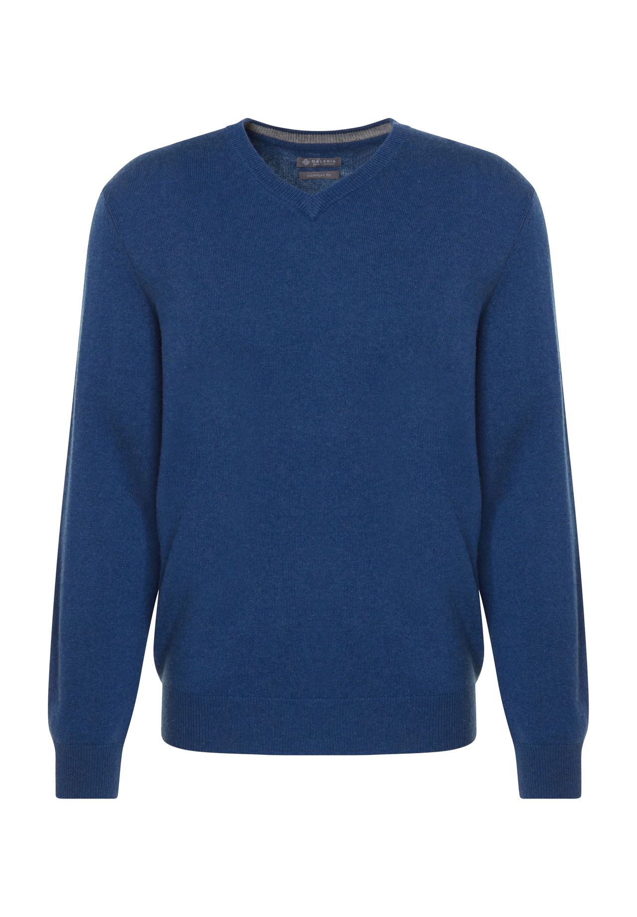 Свитер из шелкового кашемира, V-образный вырез, ребристые манжеты, мужской GALERIA, цвет 2 Ink Blue
Свитер из шелкового кашемира, V-образный вырез, ребристые манжеты, мужской GALERIA, цвет 2 Ink Blue