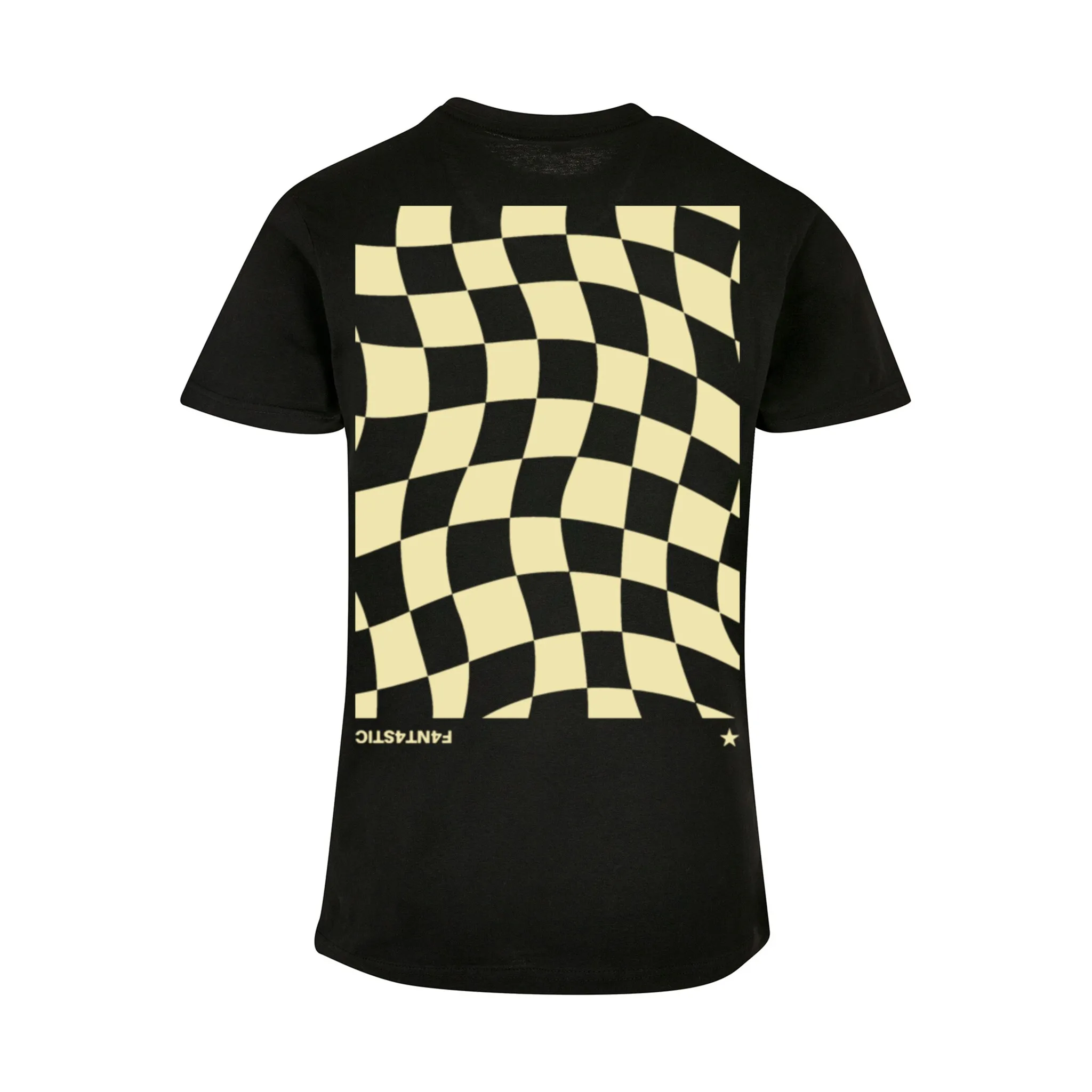 F4NT4STIC Футболка "Волнистый шахматный узор", принт, черный
F4NT4STIC Футболка "Волнистый шахматный узор", принт, черный