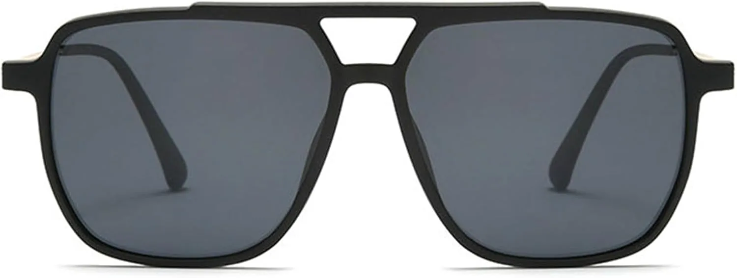 Солнцезащитные очки Helena Oversized Pilot Square для женщин, модные, черные с желтым градиентом, защита от УФ-излучения UV400, для мужчин, в стиле панк, C3
Солнцезащитные очки Helena Oversized Pilot Square для женщин, модные, черные с желтым градиентом, защита от УФ-излучения UV400, для мужчин, в стиле панк, C3