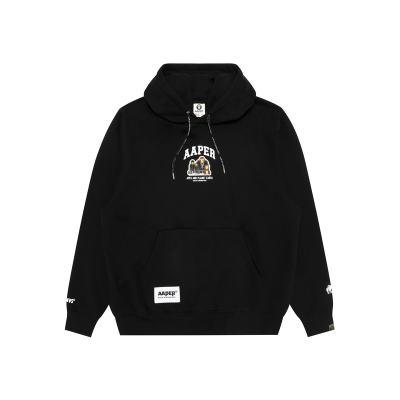 Толстовка с нашивкой логотипа A Bathing APE Aape, черный
Толстовка с нашивкой логотипа A Bathing APE Aape, черный