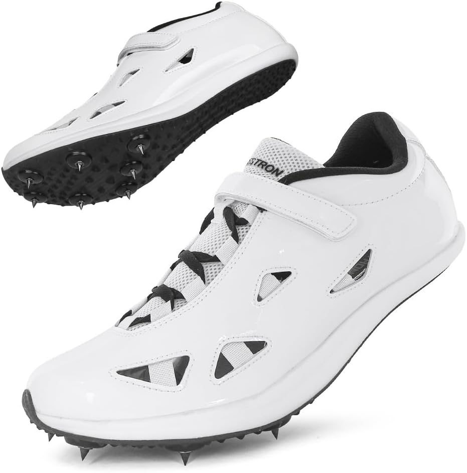 Кроссовки для легкой атлетики Ifrich для мужчин и женщин, шипованные беговые кроссовки, прыжковые кроссовки для мужчин, тренировочные кроссовки с шипами, детские шипованные кроссовки для спринта и гонок, белый
Кроссовки для легкой атлетики Ifrich для мужчин и женщин, шипованные беговые кроссовки, прыжковые кроссовки для мужчин, тренировочные кроссовки с шипами, детские шипованные кроссовки для спринта и гонок, белый