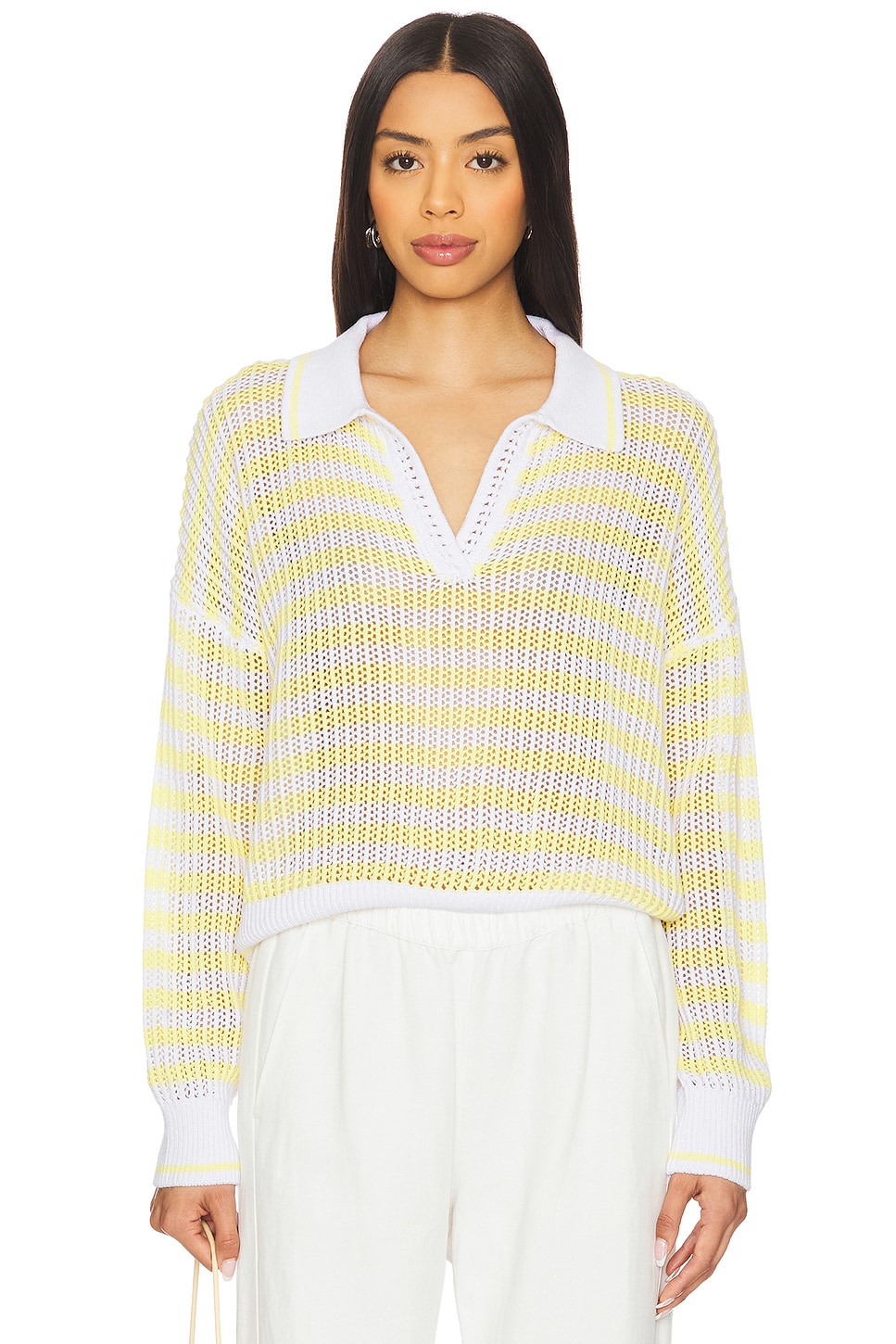 Kimberly свитер с полосатой отделкой 525, bleach white multi
Kimberly свитер с полосатой отделкой 525, bleach white multi