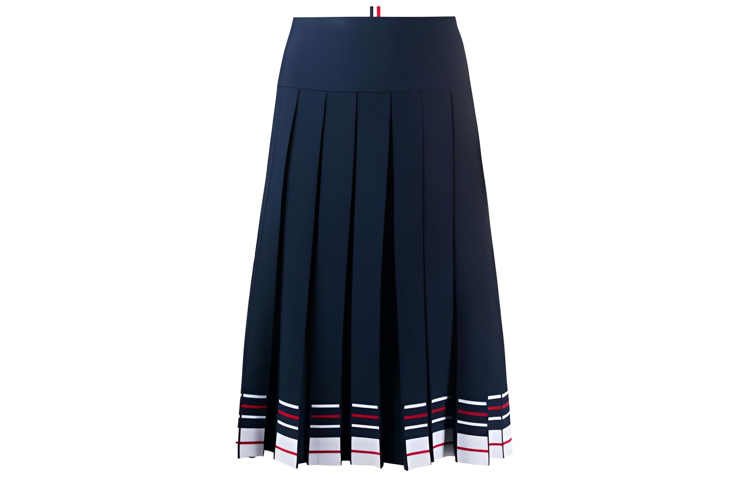 THOM BROWNE Повседневная длинная юбка Women's Marine Blue
THOM BROWNE Повседневная длинная юбка Women's Marine Blue