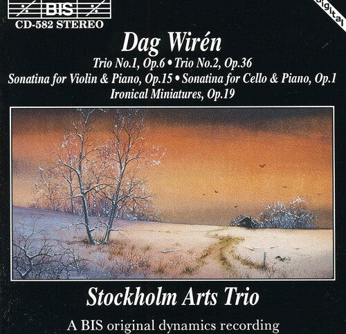 CD диск Wiren / Stockholm Arts Trio: Trios 1 & 2 / Sonatinas / Ironical Miniatures
CD диск Wiren / Stockholm Arts Trio: Trios 1 & 2 / Sonatinas / Ironical Miniatures