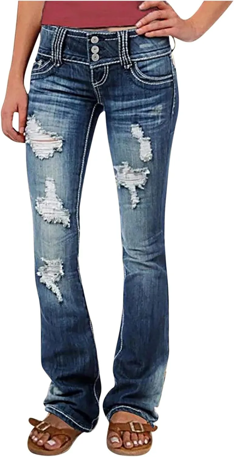 Джинсы Low Rise с потертостями и дырками Y2K
Джинсы Low Rise с потертостями и дырками Y2K