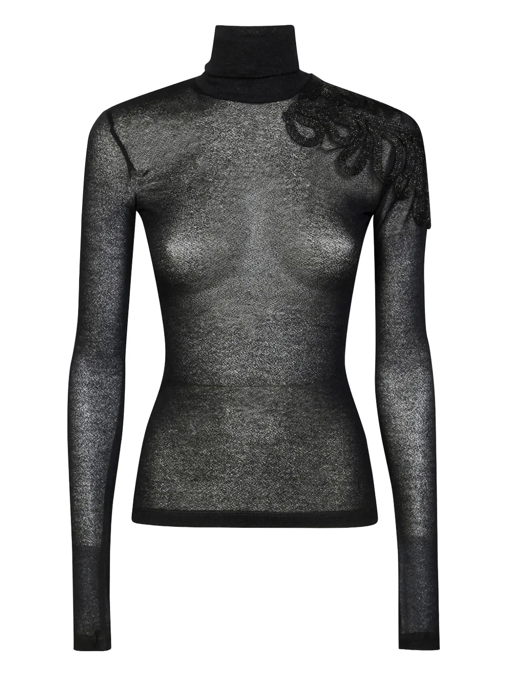 Футболка с вышивкой и воротником-стойкой Dolcevita Dondup, черный
Футболка с вышивкой и воротником-стойкой Dolcevita Dondup, черный