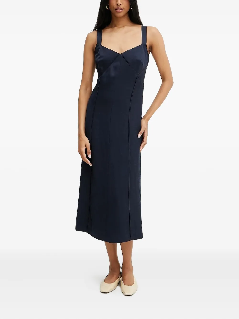 Платье миди без рукавов Boss, черный
Платье миди без рукавов Boss, черный