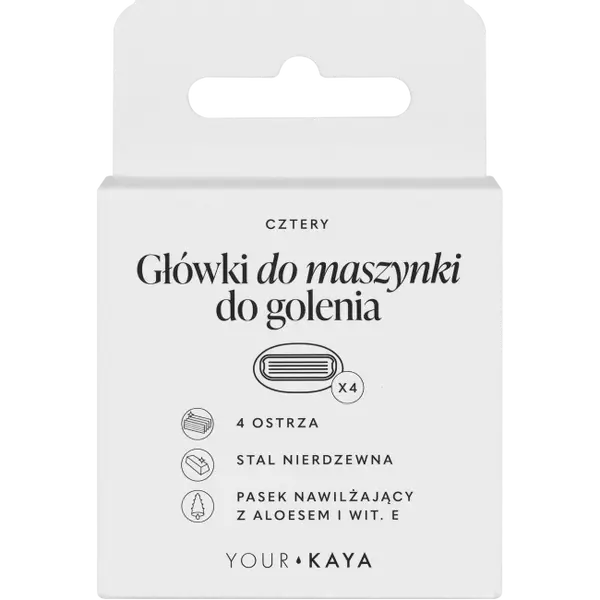 Лезвия для бритья всего тела, 4 шт./1 упаковка Your Kaya
Лезвия для бритья всего тела, 4 шт./1 упаковка Your Kaya