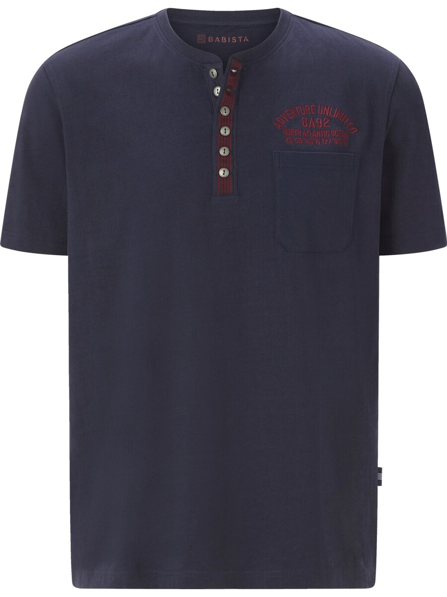 Классическая футболка BABISTA Shirt Nicostilo, темно-синий
Классическая футболка BABISTA Shirt Nicostilo, темно-синий