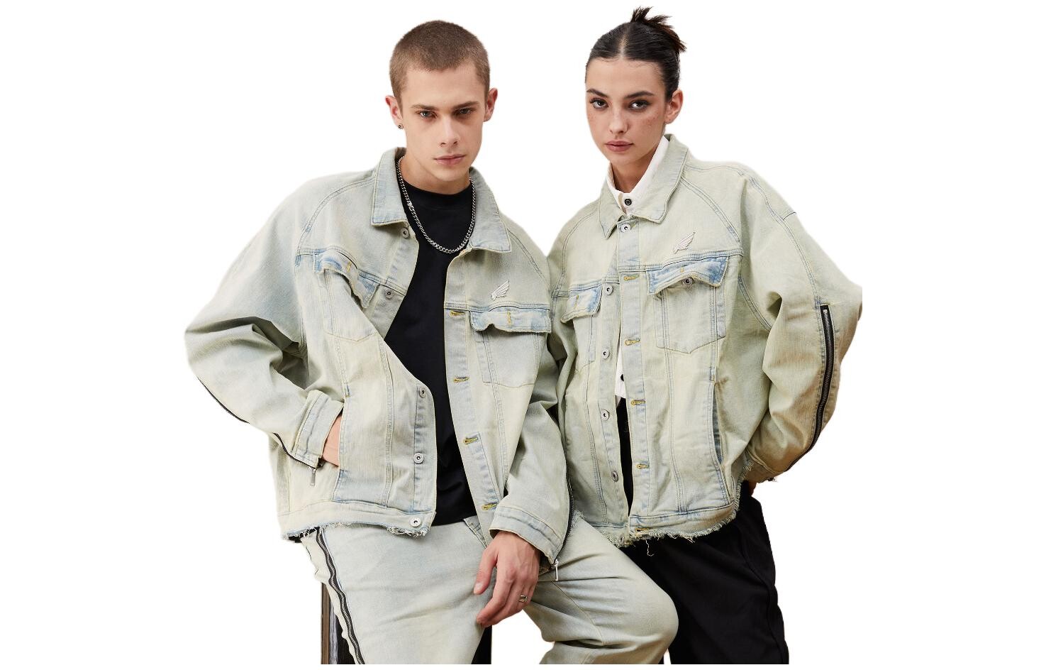 Джинсовая куртка унисекс KREATE, Промытая желтая грязь
Джинсовая куртка унисекс KREATE, Промытая желтая грязь