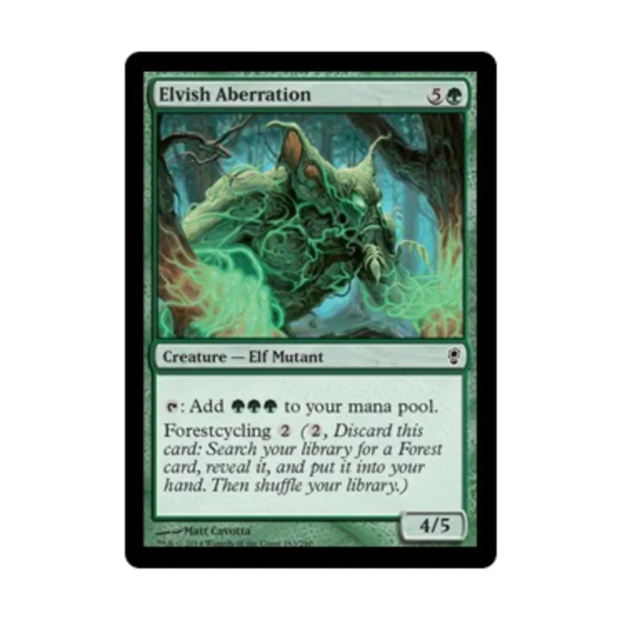 CCG Эльфийская аберрация (С), MTG - Conspiracy 
CCG Эльфийская аберрация (С), MTG - Conspiracy