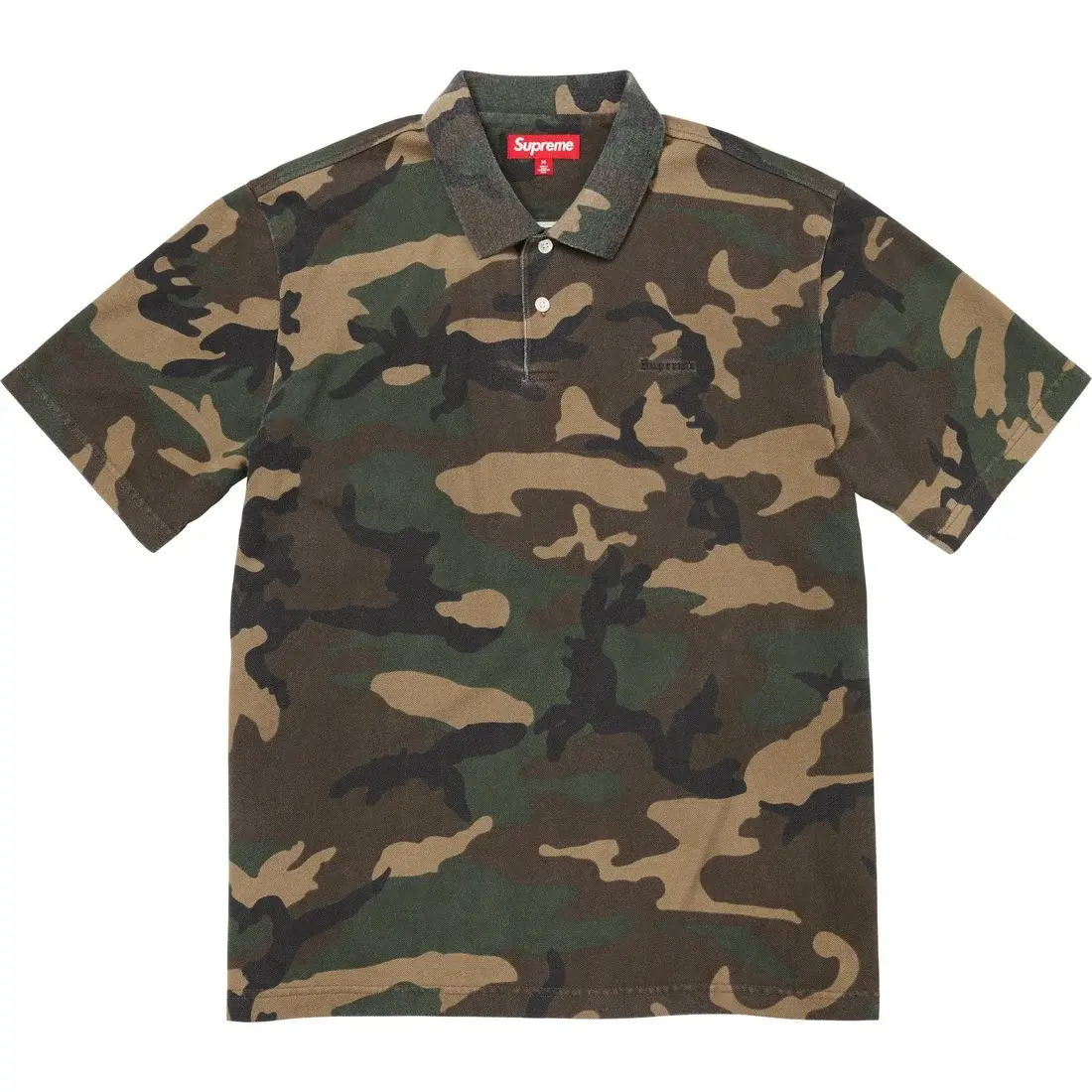 Потертая камуфляжная поло Supreme, оливковый
Потертая камуфляжная поло Supreme, оливковый